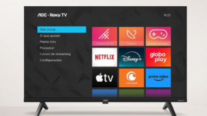 Smart TV 43" AOC Roku TV 43S5045/78G é Boa? Vale a Pena