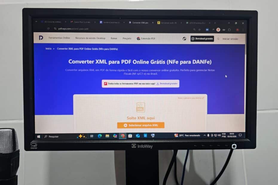 Os melhores conversores gratuitos de XML para PDF para arquivos grandes